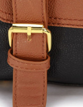 Fourre-tout Féminin PU Noir de la mode 34*25*13cm