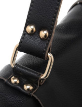 Khaki PU Cool 36*15*23cm Cow Leather Women's Tote Handbag