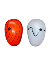 Masque de Cosplay magnifique en PVC pour Naruto Uchiha Madara 
