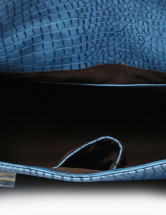 Fourre-tout Féminin PU Bleu 37*14*24cm de la mode 