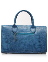 Fourre-tout Féminin PU Bleu 37*14*24cm de la mode 