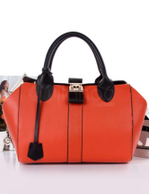 Sac fourre-tout de concise PU cuir femmes