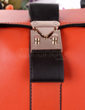 Sac fourre-tout de concise PU cuir femmes