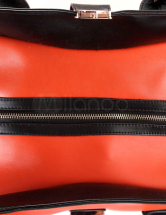 Sac fourre-tout de concise PU cuir femmes