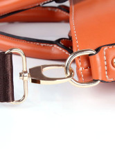 Cool sac fourre-tout de décoration de Zip PU cuir femmes
