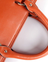 Cool sac fourre-tout de décoration de Zip PU cuir femmes