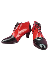 Sutcliff Kuroshitsuji Grell imité des chaussures en cuir de Cosplay