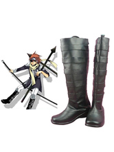 D.Gray-man Lavi II Imitated Leather Cosplay Shoes