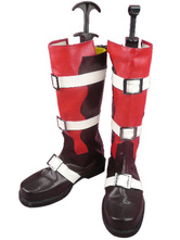 Chaussures de Cosplay de cuir imité en caoutchouc pour Fantaisie Finale Foudre