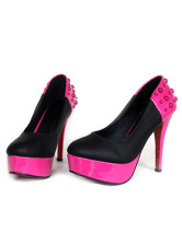 Sexy Platform Stiletto Heel PU Womens Pumps