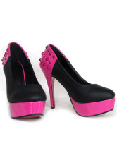 Sexy Platform Stiletto Heel PU Womens Pumps