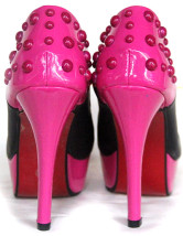 Sexy Platform Stiletto Heel PU Womens Pumps