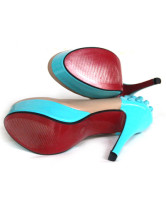 Sexy Platform Stiletto Heel PU Womens Pumps