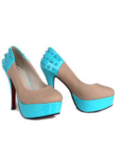 Sexy Platform Stiletto Heel PU Womens Pumps