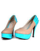 Sexy Platform Stiletto Heel PU Womens Pumps