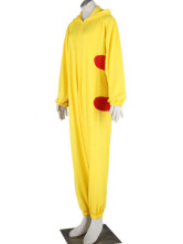 Pokemon Pikachu Cosplay Kigurumi Unmasking Costume