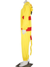 Pokemon Pikachu Cosplay Kigurumi Unmasking Costume