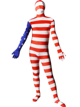 Flag of the United States Full Body Spandex Suit Zentai Suit