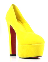 Attractive Chunky Heel Flannel Womens  Shoes