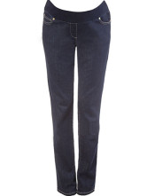 Élastique Jeans de maternité droite confortable