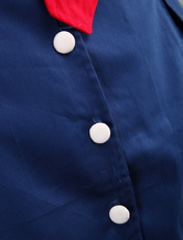 Robe classique de Lolita en bleu foncé