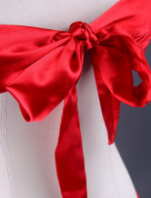 Red Halter Bra And G-string Set