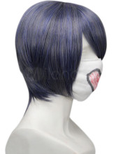 Black 70cm ASH-Ciel Phantomhive Nylon Cosplay Wig