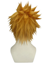 Golden 32cm Kingdom Hearts Birth by Sleep-Ventus Nylon Cosplay Wig