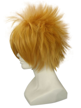 Golden 32cm Kingdom Hearts Birth by Sleep-Ventus Nylon Cosplay Wig