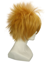 Golden 32cm Kingdom Hearts Birth by Sleep-Ventus Nylon Cosplay Wig