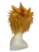 Golden 32cm Kingdom Hearts Birth by Sleep-Ventus Nylon Cosplay Wig