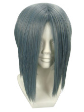 Gray 40cm Kingdom Hearts Zexion Nylon Cosplay Wig