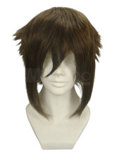 Hakuouki Shinsengumi Kitan Okita Souji Brown 35cm Nylon Cosplay Wig