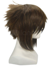 Hakuouki Shinsengumi Kitan Okita Souji Brown 35cm Nylon Cosplay Wig