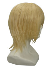 Light Gold 35cm FINAL FANTASY 13 SNOW Nylon Cosplay Wig