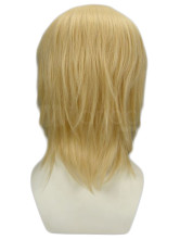 Light Gold 35cm FINAL FANTASY 13 SNOW Nylon Cosplay Wig