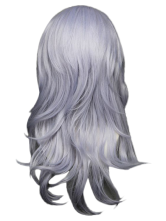 Light Purple 65cm FINAL FANTASY IX Kuja Nylon Cosplay Wig