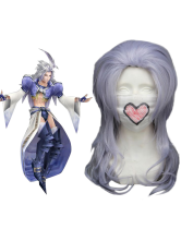 Light Purple 65cm FINAL FANTASY IX Kuja Nylon Cosplay Wig