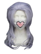 Light Purple 65cm FINAL FANTASY IX Kuja Nylon Cosplay Wig