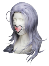 Light Purple 65cm FINAL FANTASY IX Kuja Nylon Cosplay Wig