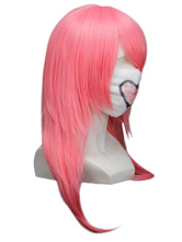 Pink 60cm Kingdom Hearts- Organization XIIIMarluxia Nylon Cosplay Wig