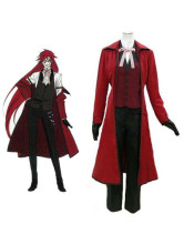 Costume de Cosplay de Intendant Noir Gureru Sutcliffe 