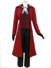 Costume de Cosplay de Intendant Noir Gureru Sutcliffe 