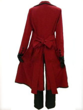 Costume de Cosplay de Intendant Noir Gureru Sutcliffe 