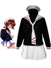 Card Capture Sakura Tomoe Primary School Girls Cosplay Costume