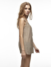 Blouse Chemise Féminine 100% Coton Gris Confortable 