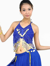 Belle Bleue Imité Bra Sequin Belly Dance