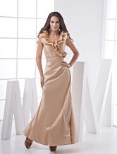 Bodenlanges Maxi Kleid im Meerjungfrau Stil mit wundervollem Ausschnitt