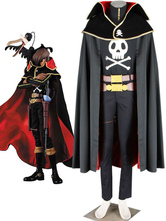 The Galaxy Express 999 Captain Harlock Cosplay Costume