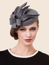 Grey 1920's flapper headwear